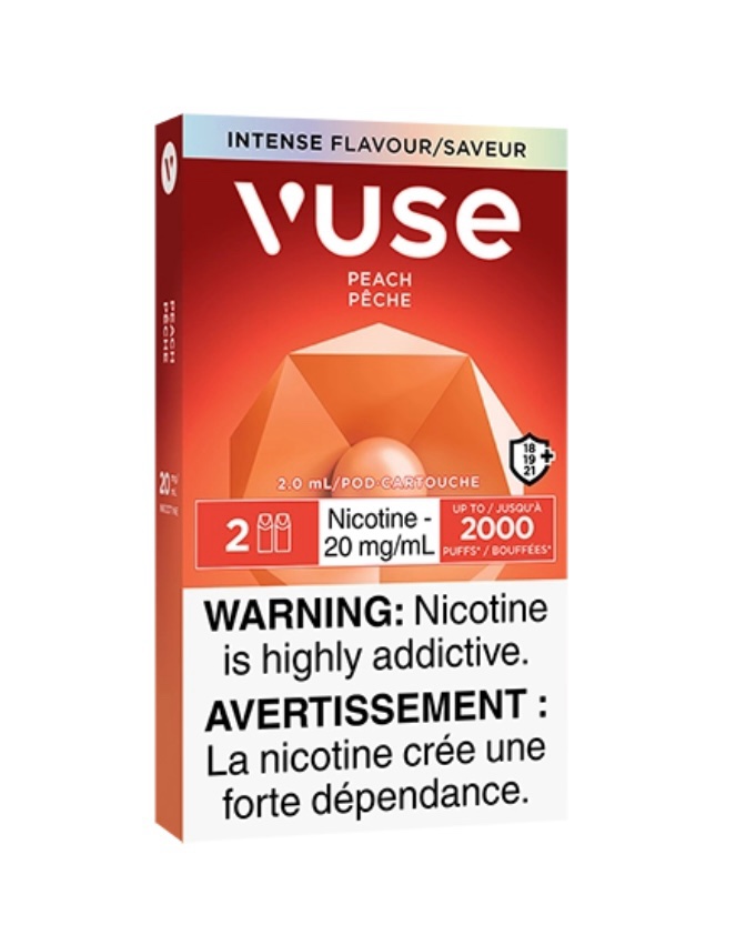 PEACH E-LIQUID - VUSE PODS 1.8% NIC - Image 3